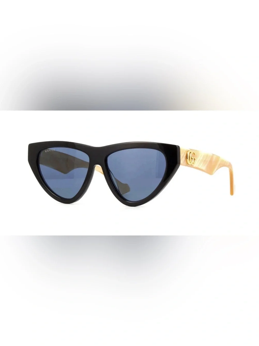 GUCCI | GG1333S Black With Light Brown/Blue (004) Sunglasses